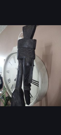 6-Ft African Wooden Statue