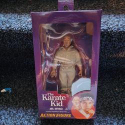 Mr. Miyagi MINT ON CARD!!