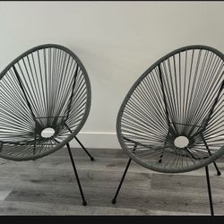 Beautiful Contemporary Chairs Set - Like New!!!