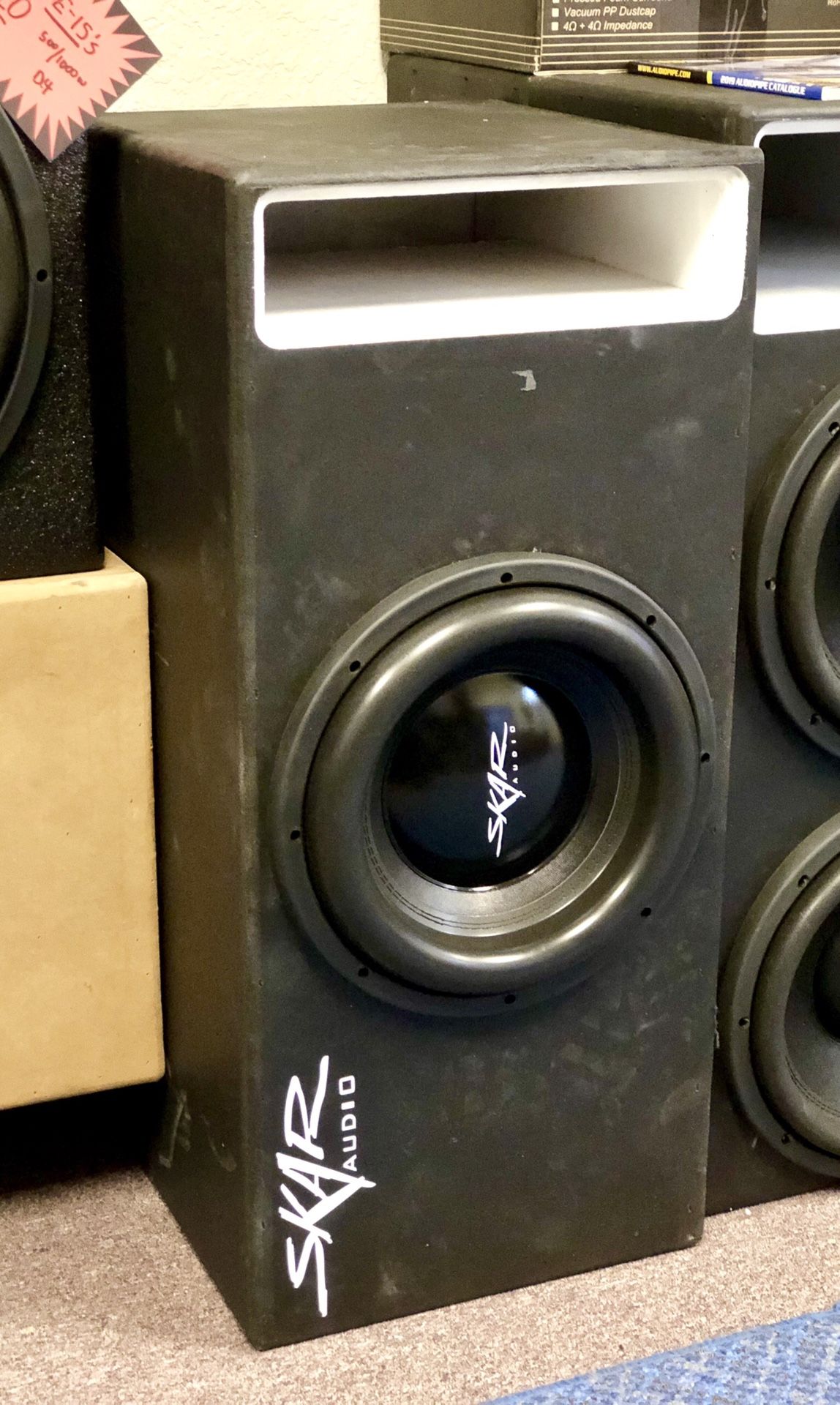 Skar EVL 12” D2 w/ custom vented enclosure