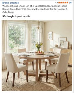 Dining chairs set of 4
