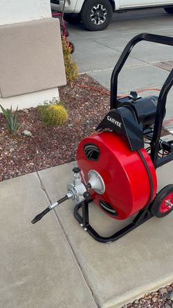 Garvee 100Ft 3/4 Inch Drain Cleaning Machine. Sewer Snake BRAND NEW / auger