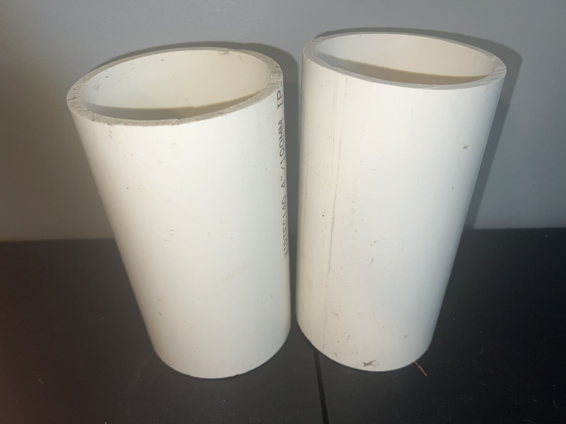 2 3” Pipes For Aquarium Decorative