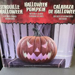Motion Sensored Halloween Pumpkin