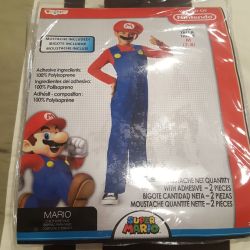 Nintendo Mario Super Mario holloween costume T7001
