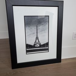 Framed Photogragh of Eiffel Tower 