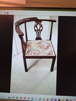 Antique Corner Chair