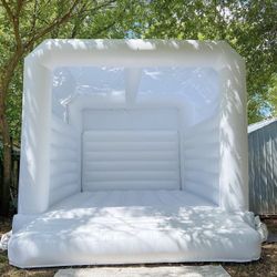 White Bounce House 