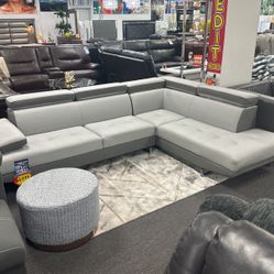 Beautiful Sectional Available In Red White & Black