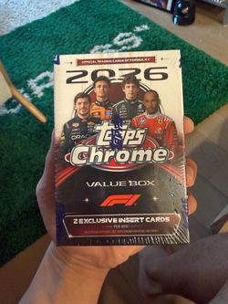 2026 Topps Chrome Formula 1 F1 Blaster Box Sealed