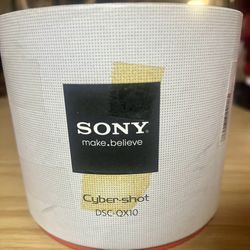 Sony Cyber-shot DSC-QX10 18.2MP Digital Camera - Black