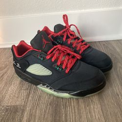 CLOT x air Jordan 5 retro low jade