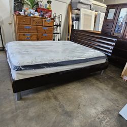 Queen Bed And Mattress