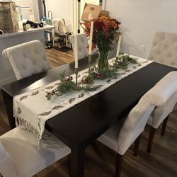 Dining Table With 6 Chairs