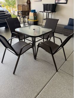 Patio set