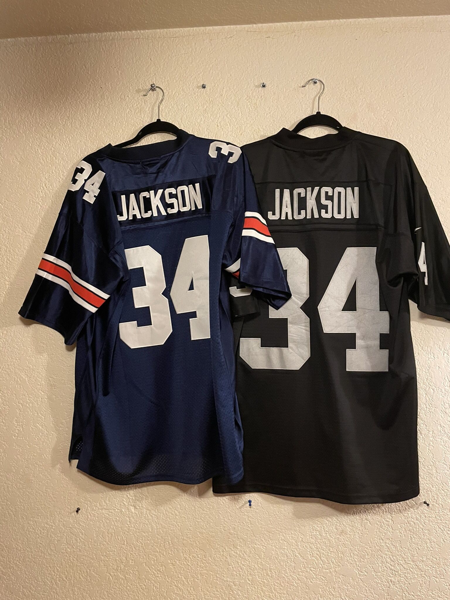 Bo Jackson NFL Raiders N Auburn College Jerseys