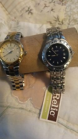 Relic and nautica watches