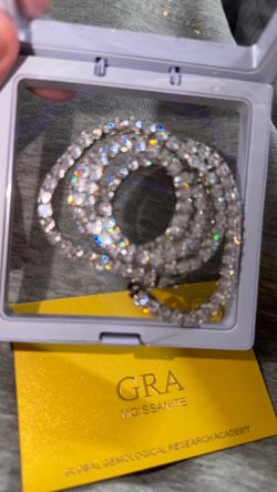 Moissanite Tennis Chain s925
