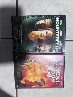 Hilary Swank Dvd Movies Kounterfeit & The Next Karate Kid