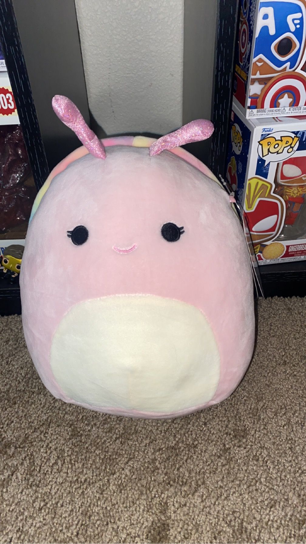 Silvina The Snail Squishmallow 8in