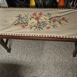 Vintage Charles Parker Piano Bench