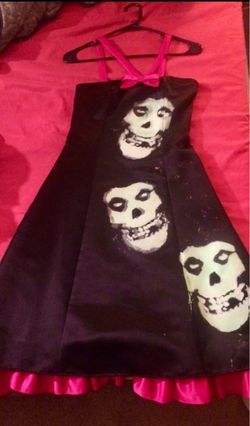 Vintage GUNNE SAX  Jessica, McClintock punk rock dress DIY design
