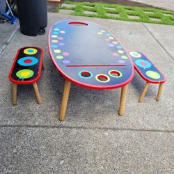 Kids Art Table