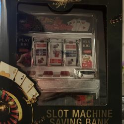 casino night slot machine saving bank
