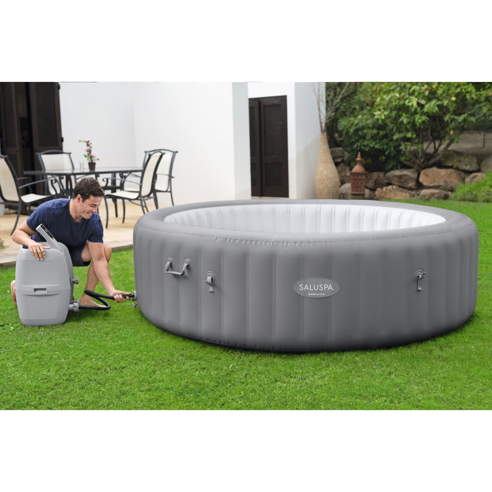 Spa Inflatable Hot Tub For 8 Person