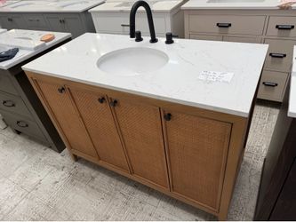 Bathroom vanity faucet included 48”