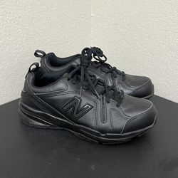 New Balance Mens Black Cross Training Shoes Size 8