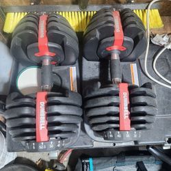 Adjustable Weight Dumbells Like Bowflex