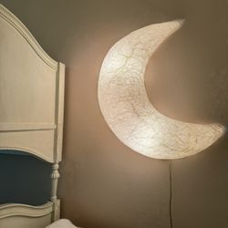 Pottery Barn Kids  Paper Mache Light Up Moon