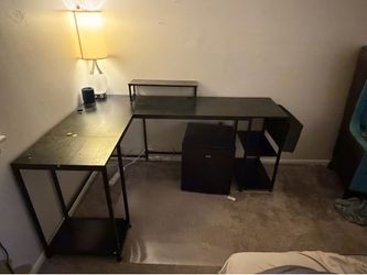 L shaped desk