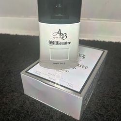 LOMANI AB SPIRIT MILLIONAIRE WHITE GOLD EDP SPRAY FOR MEN 3.3 Oz / 100 ml
