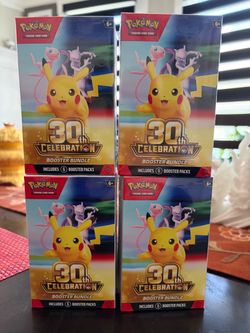 Pokemon 30th Booster Bundle