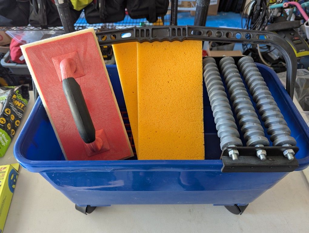 Grout Trolley, Cleaning Kit