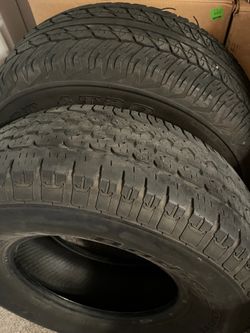 Two Tires BF Goodrich 265 R17 15
