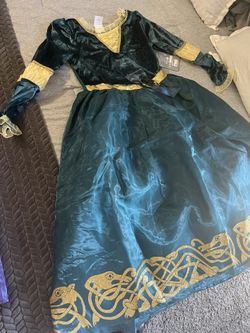 Merida Princess Dress
