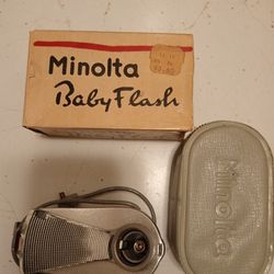 Vintage Minolta Baby Flash