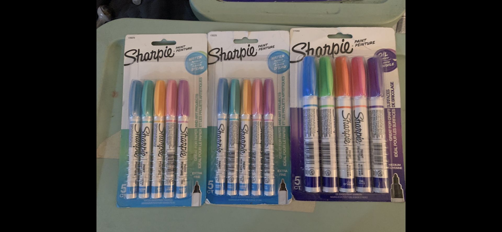 Brand New Oil and Water Based Sharpie Markers