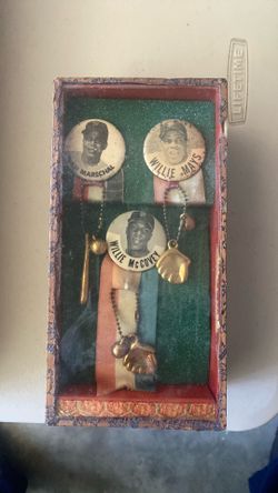 Baseball SF Giants sports medal Set Marechal Mays McCovey Rare