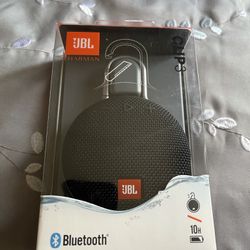 New JBL  Harman Clip 3, Bluetooth Speaker, waterproof, black color 