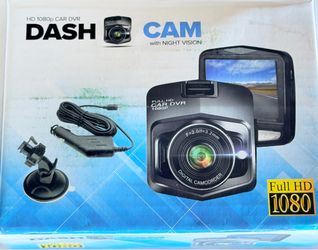 HD 1080P Car Dash Cam with Night Vision – Brand New in Box