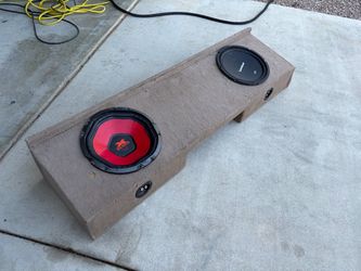 Under the seat Subwoofer Truck box