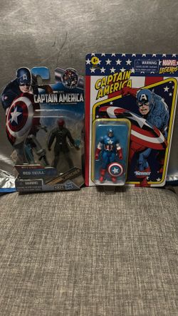 Red Skull & Captain America, 3.75 Inches Figures