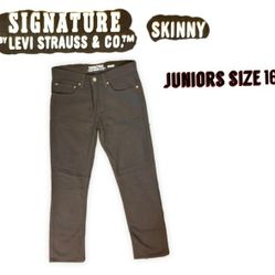 Signature by Levi Strauss & Co. Junior Size 16 Skinny Jeans