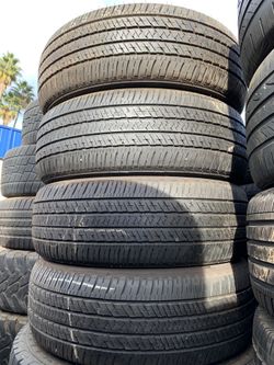 Used tires 235-55-20 bridgestone $220 all 4 mounted and balanced