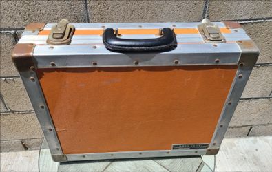 Vintage Orange Anvil doc. case