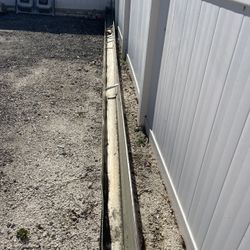 channel in good condition measures 20 feet long